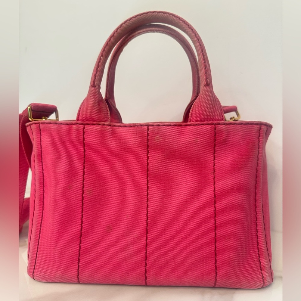 Prada Canapa Tote Small - Picture 2 of 12